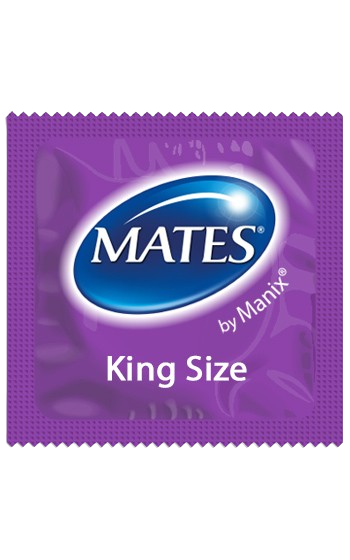 king size kondom från mates