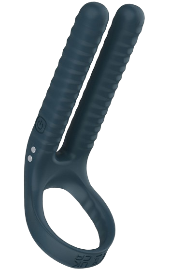 Kraftfull parvibrator som ger ökad storlek och stimulans.