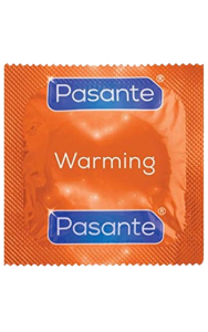 Kondom med värmande effekt från pasante