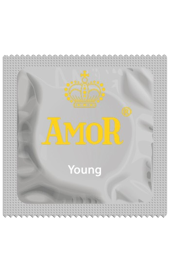 kondom för ungdomar, lite smalare passform från märket amor