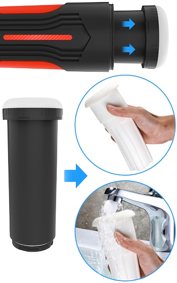 Effektiv masturbator med vibration & sugfunktion.