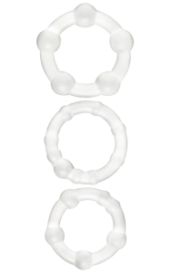 3-pack penisringar från svenska märket Belladot.