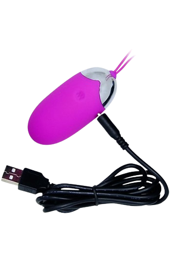 Appstyrt ägg av skön silikon. Kraftfullt och prisvärt.