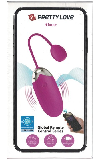 Appstyrt ägg av skön silikon. Kraftfullt och prisvärt. illustrering