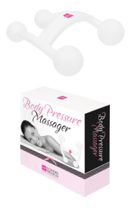 Massageapparat i plast och utan vibratorfunktion, använd med massageolja