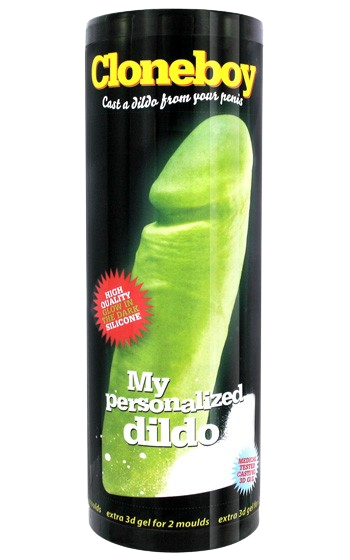 Gör en självlysande dildo i samma storlek och form som din egen.