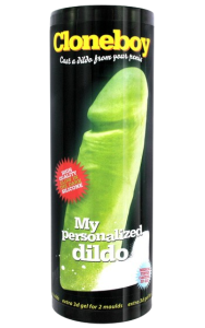 Gör en självlysande dildo i samma storlek och form som din egen.