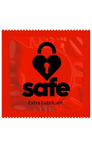 kondom med extra glidmedel från märket safe
