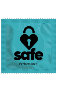 för bättre uthållighet, kondom från safe