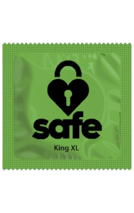 större kondom från märket safe