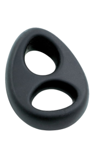 Dubbelring för både penis & pung, av härlig mjuk silikon.