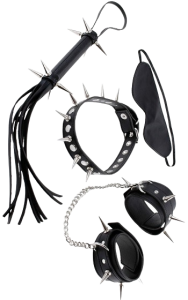 startkit med essentiella delar inom bondage. produktbild alla delar. från pipedream