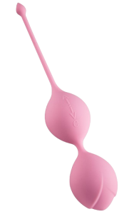 Släta, mjuka och väldigt avslappnande knipkulor av silikon.