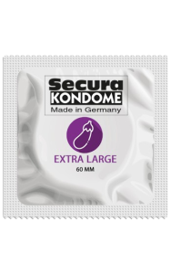 Något större kondom, lämplig för vaginalt, analt eller oralt nöje