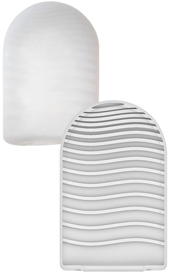 Onaniprodukt i smidig pocket-size, stimulerande vågmönster.