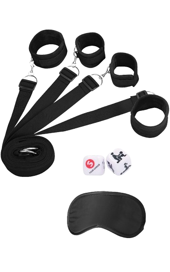 Sängfängsel för händer och fötter, passar alla sängar. produktbild delar