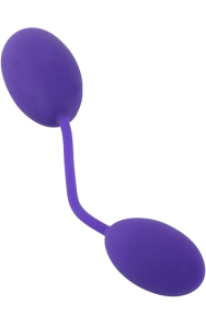 Knipkulor av silikon för vagina och rumpa, med roterande innerkulor.