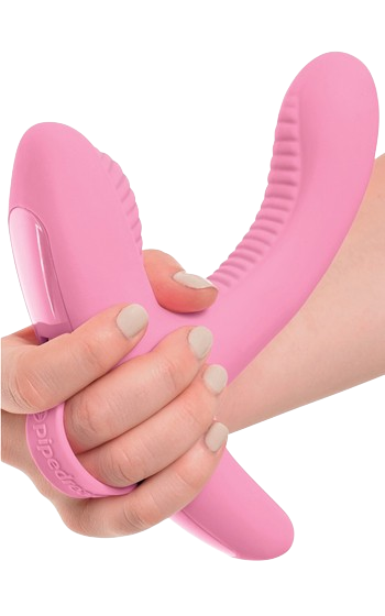 Lyxig vibrator för klitoris och g-punkten, fjärrstyrd.