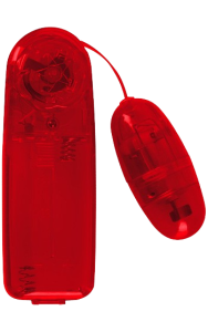 Rött Transparent Ägg