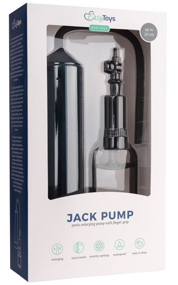 Effektiv pump för penisen, för maximerad storlek. kartong