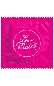 kondom med ribbor och prickar från love match