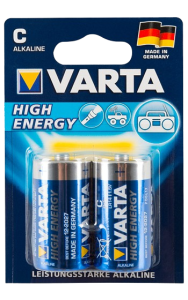 LR14 / C, kraftfullt batteri i 2-pack för extra långa lekstunder.