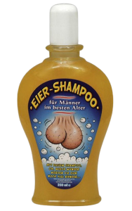 Schampo för pung och penis med en fruktig arom