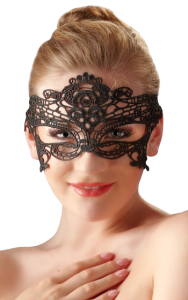 Partymask som sprider en upphetsande mystik omkring sig.