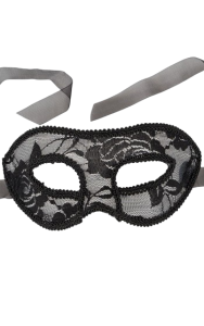 Ögonmask med spets, för varje erotiskt ögonblick.