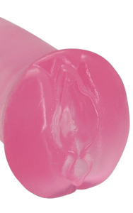 Mindre, handhållen lösvagina med skönt strukturerad insida.