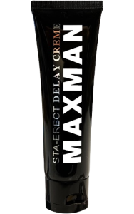 Fördröj utlösningen med krämen Max Man Delay.