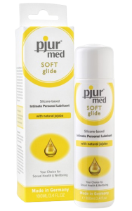 Silikonglid för torra och känsliga slemhinnor från pjur. storlek 100ml