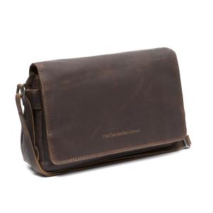 Mörkbrun axelremsväska modell Reston från the Chesterfield Brand