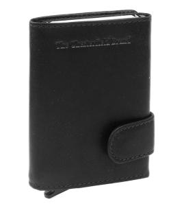 svart plånbok i läder av modellen leicester från varumärket the chesterfield brand