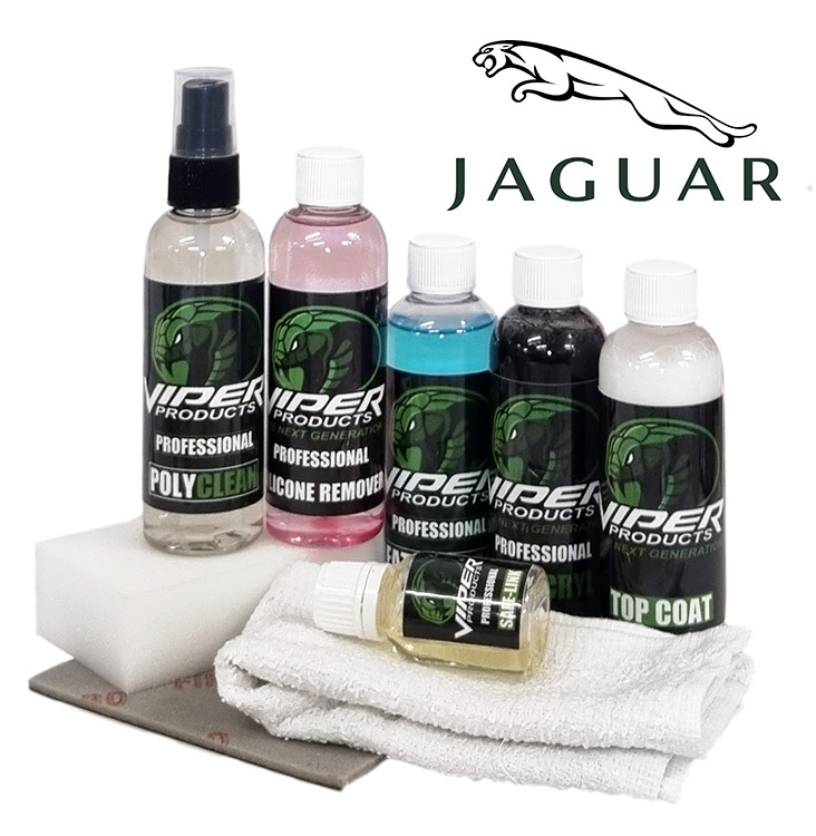 Läder & Vinylfärg till Jaguar | Litet Kit för Infärgning av Läder, Vinyl och Konstläder | Viper Products