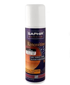 Saphir Renovetine | Impregneringsspray för Mocka & Nubuck med Färgpigment | 200 ml