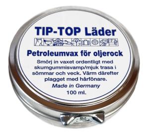 Tip-Top Läder | Petroleumvax för Oljerock | 100 ml