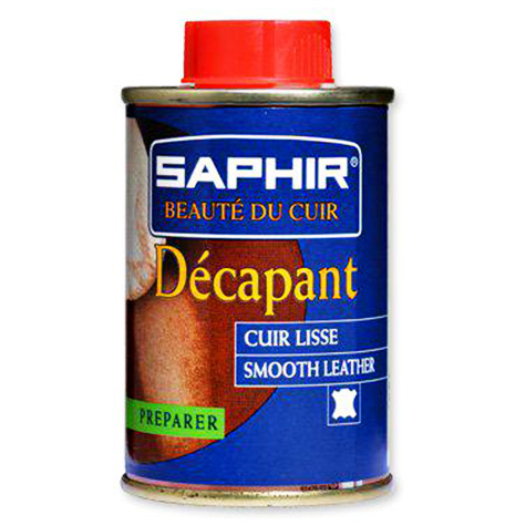 Saphir Décapant, Läderprep