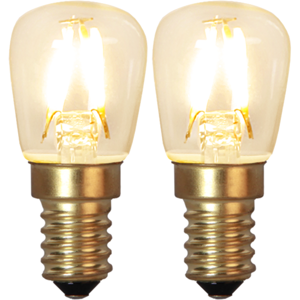 LED-lampa E14 2-pack Soft Glow, 1.3W