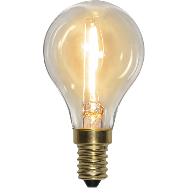 LED-lampa E14 klotlampa Soft Glow, 0.8W