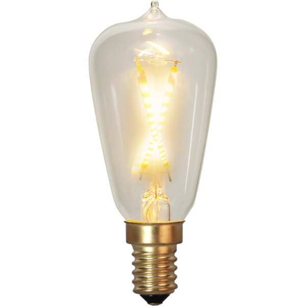 LED-lampa E14 edison Soft Glow, 0.5W