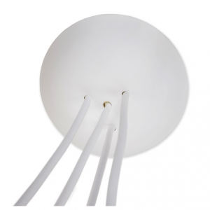 CableCup takkopp quattro vit. För 4 stycken lampsladdar. Lätt monterad och praktisk i sin design.