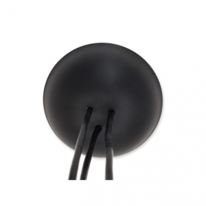 CableCup takkopp trio svart. Till 3 stycken lampsladdar. Lätt monterad och praktisk i sin design.