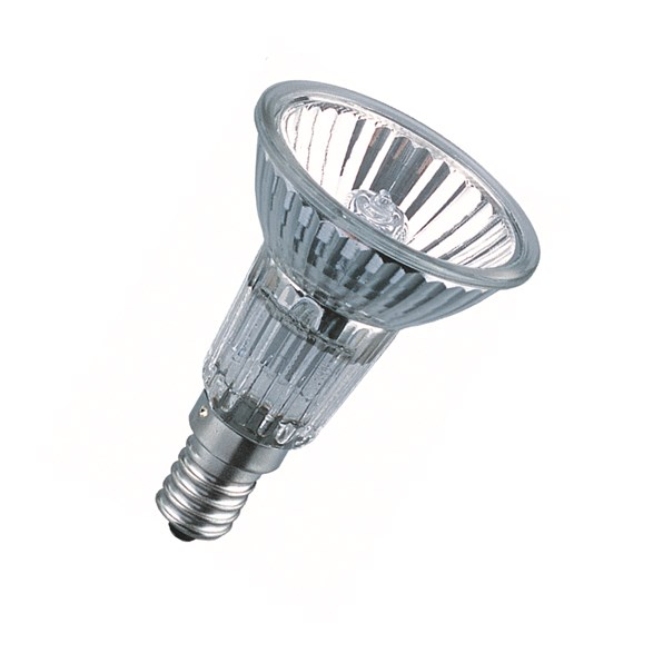 Halopar 16 är en spotlight lampa med E14 sockel. 40 watt och dimbar.