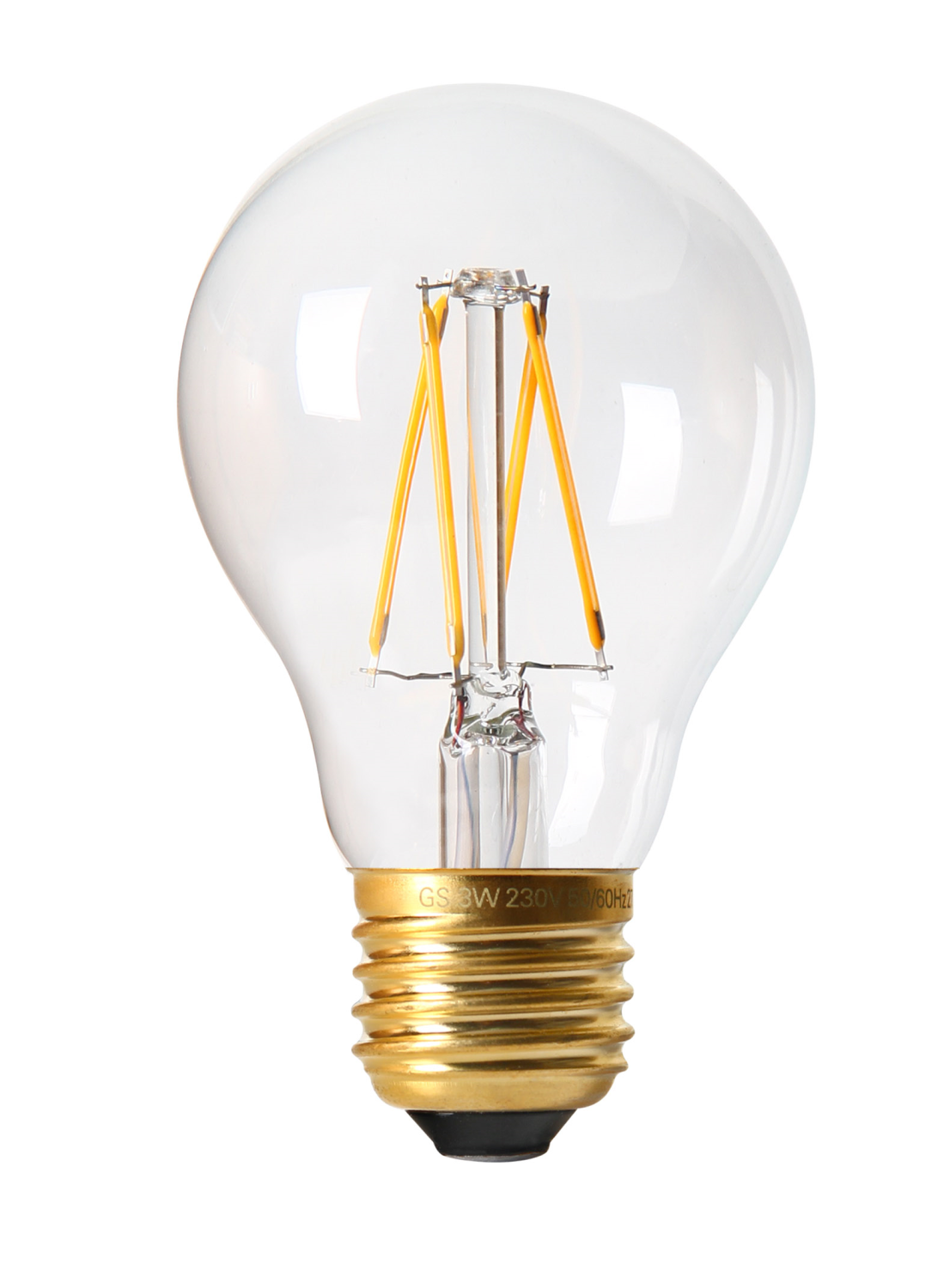 Elect LED Filament Normal Clear 60mm 4W, Dimbar