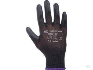 Montagehandskar Kramp Svarta 3-p