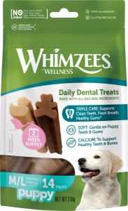 Whimzees Puppy Chew M/L 14st/210g