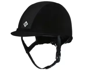 Ridhjälm AYR8 Charles Owen Svart/Silver 58