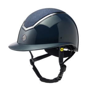 Ridhjälm Kylo Mips Wide Peak Gloss Navy/Sparkly/Grey