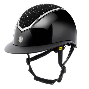 Ridhjälm Kylo Mips Wide Peak Gloss Black/Chrome